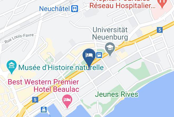 Neuchatel District - Hotel Des Arts Maps