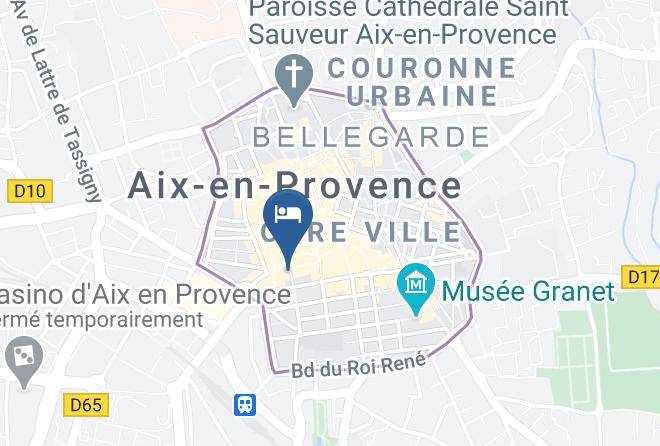 Bouches Du Rhone - Hotel Des Augustins Maps