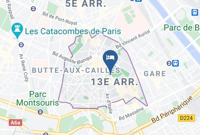Paris - Hotel Des Beaux Arts Maps