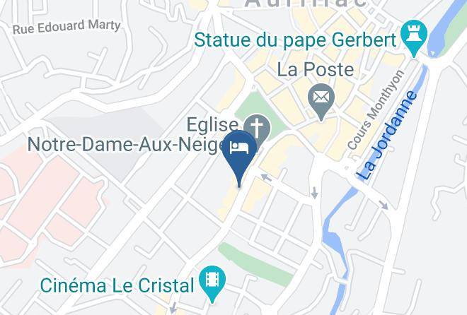 Cantal - Hotel Des Carmes Maps
