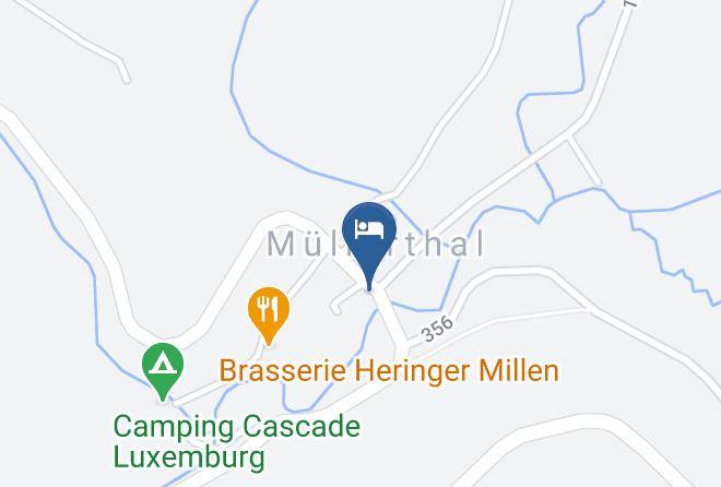 Hotel Des Cascades Map