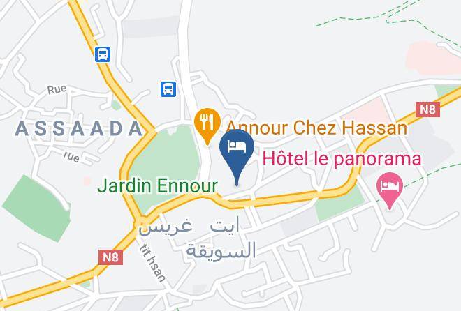 Fes Boulemane - Hotel Des Cedres Maps
