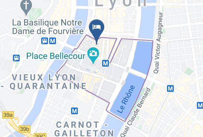 Rhone - Hotel Des Celestins Maps