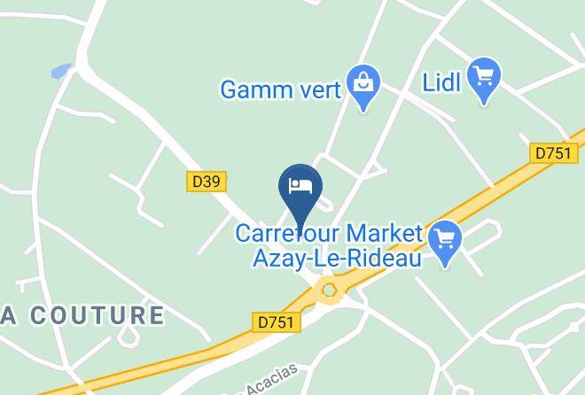 Indre Et Loire - Hotel Des Chateaux Maps