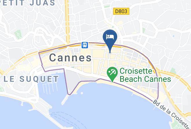 Hotel Des Congres Et Festivals Map