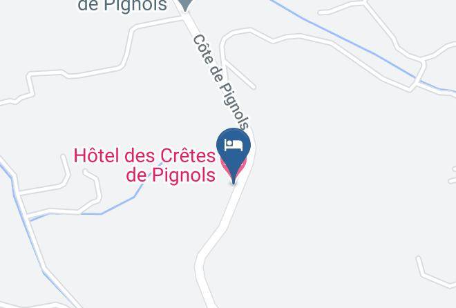 Tarn Et Garonne - Hotel Des Cretes De Pignols Maps