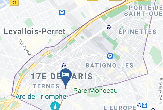 Paris - Hotel Des Deux Avenues Maps
