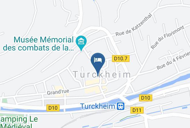 Hotel Des Deux Clefs Map