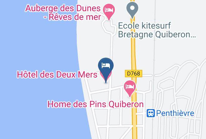 Morbihan - Hotel Des Deux Mers Maps