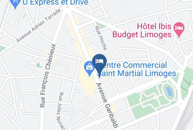 Haute Vienne - Hotel Des Deux Moulins Ex Hotel Boni Maps
