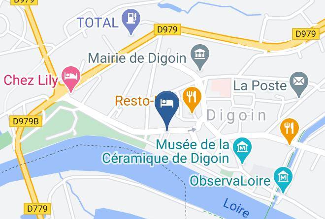 Saone Et Loire - Hotel Des Diligences Et Du Commerce Maps