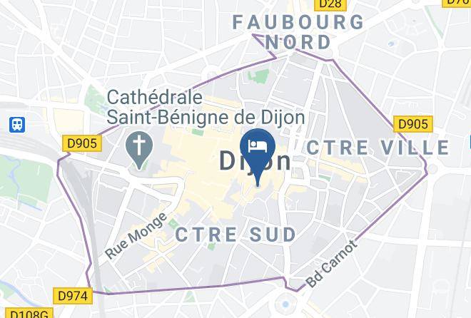 Cote D Or - Residence Des Ducs Maps