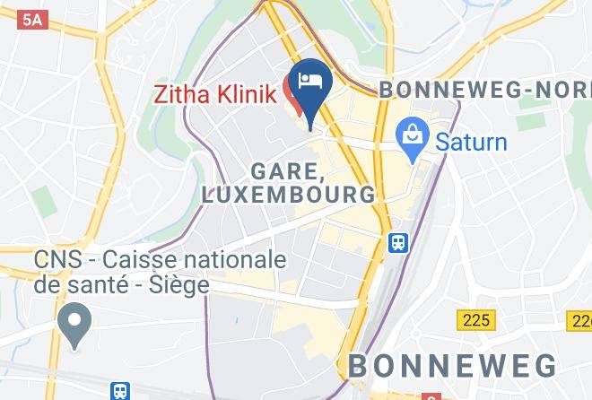 Luxembourg Gare - Hotel Des Ducs Maps