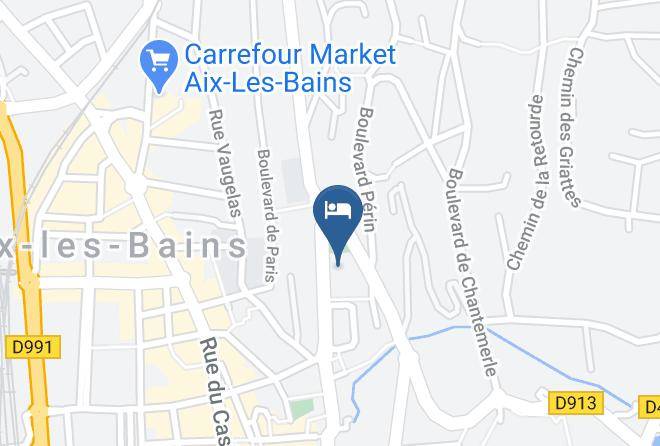Savoie - Hotel Des Eaux Aix Les Bains Maps
