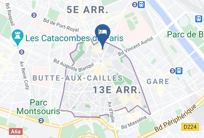 Paris - Hotel Des Ecrivains Maps