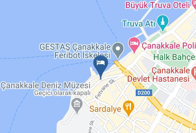 Canakkale Kemalpasa - Hotel Des Etrangers Maps