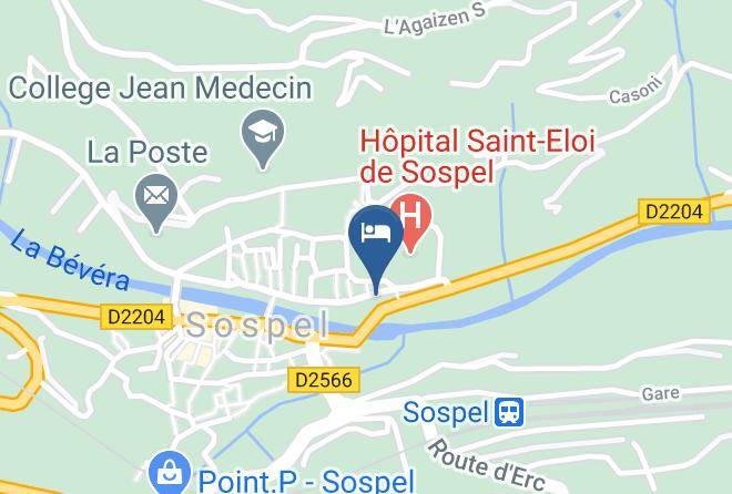 Maritime Alps - Hotel Des Etrangers Maps
