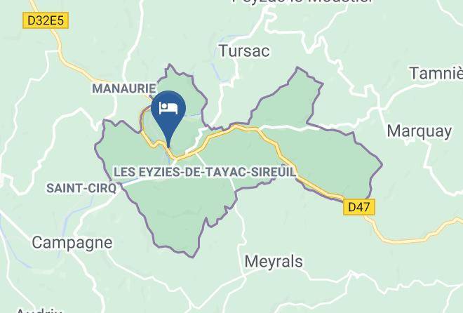 Dordogne - Hotel Des Falaises Maps