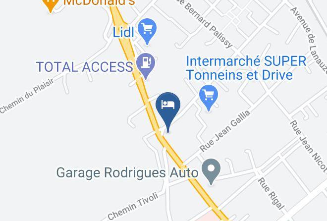 Lot Et Garonne - Hotel Des Fleurs Sarl Flowers Maps