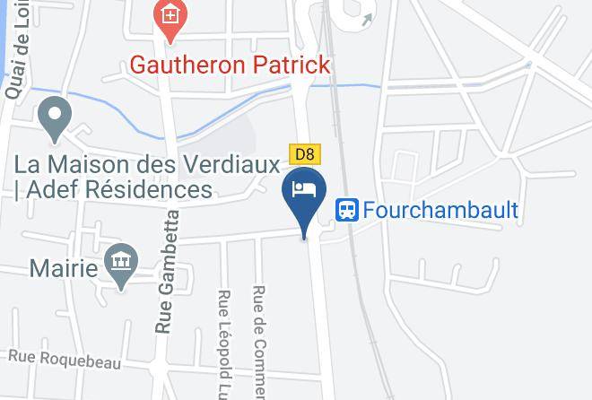 Nievre - Hotel Des Forges Maps