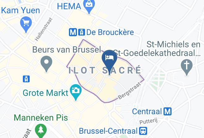 Brussels - Hotel Des Galeries Maps