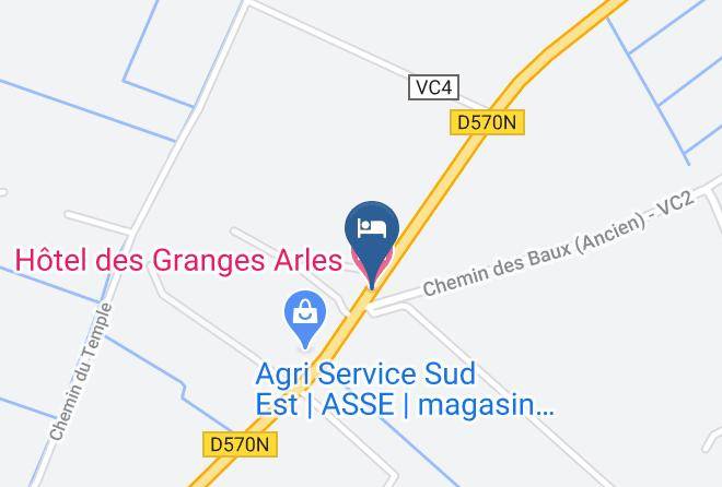 Bouches Du Rhone - Hotel Des Granges Arles Maps