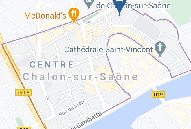 Saone Et Loire - Hotel Des Jacobines Maps