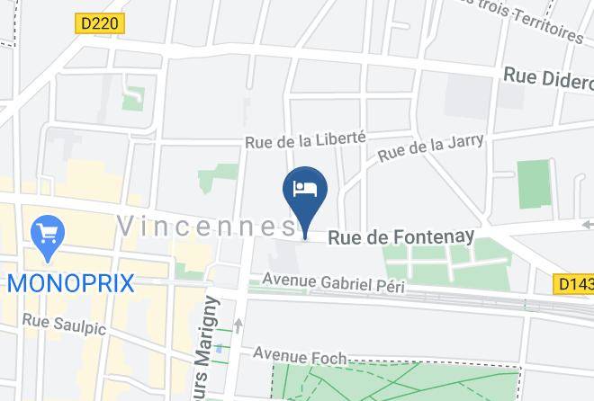 Val De Marne - Hotel Des Jardins Maps