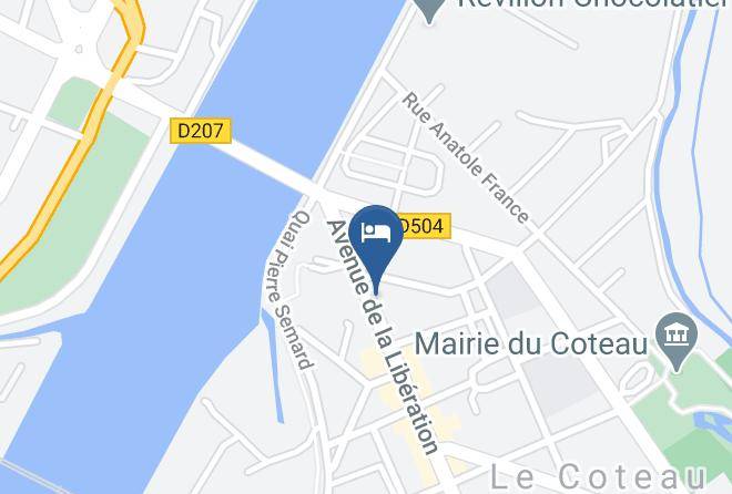 Loire - Hotel Des Lys Maps