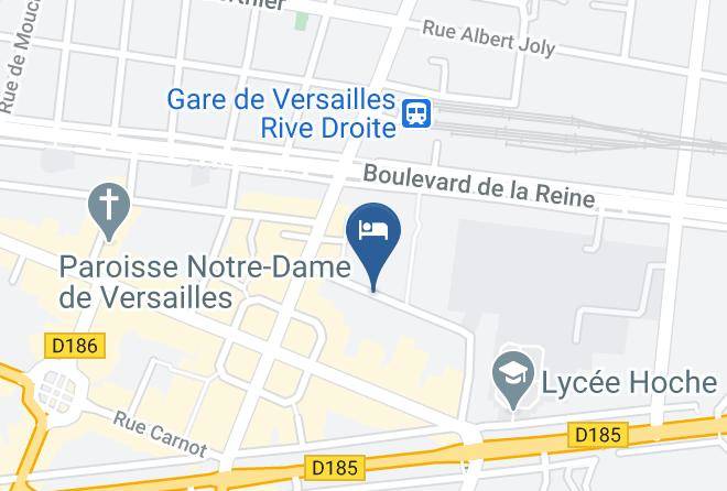 Hotel Des Lys Versailles Map