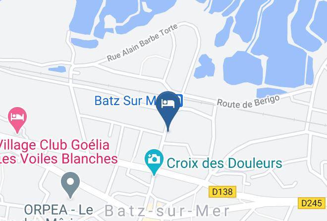 Loire Atlantique - Hotel Des Marais Salants Maps