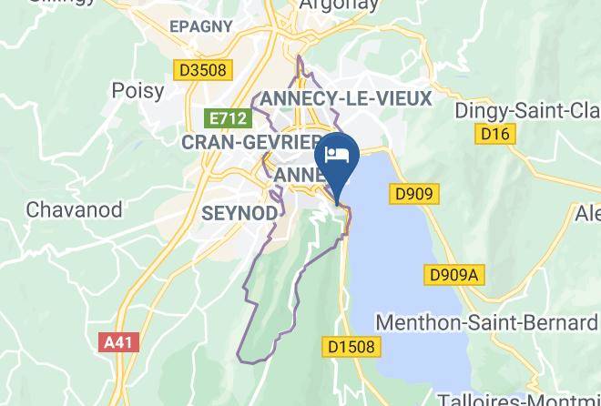 Haute Savoie - Hotel Des Marquisats Maps