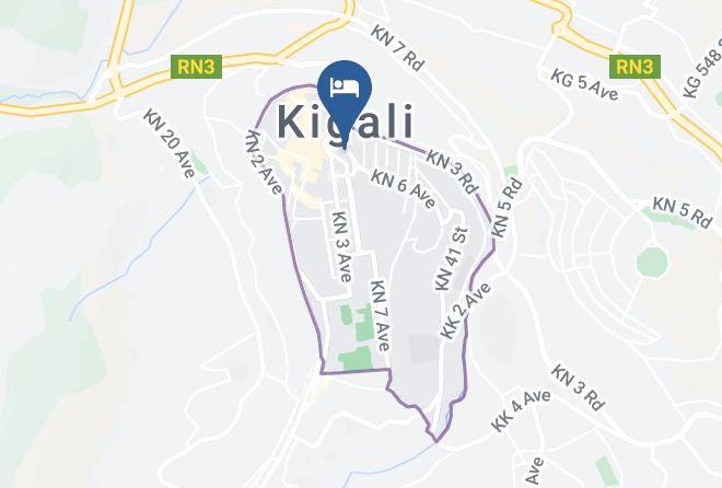 Kigali - Hotel Des Mille Collines Maps