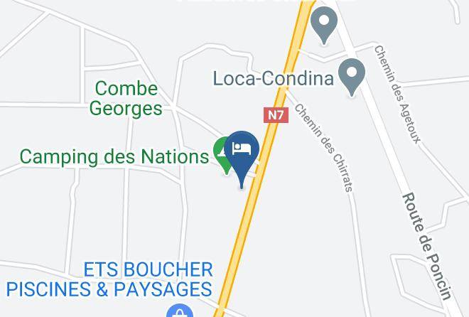 Isere - Hotel Des Nations Maps