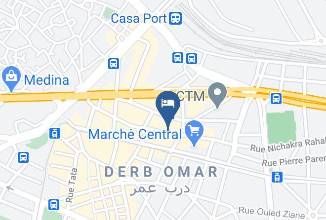 Casablanca - Hotel Des Negociants Maps