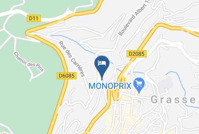 Maritime Alps - Hotel Des Parfums Maps