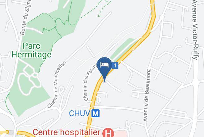 Lausanne - Hotel Des Patients Maps