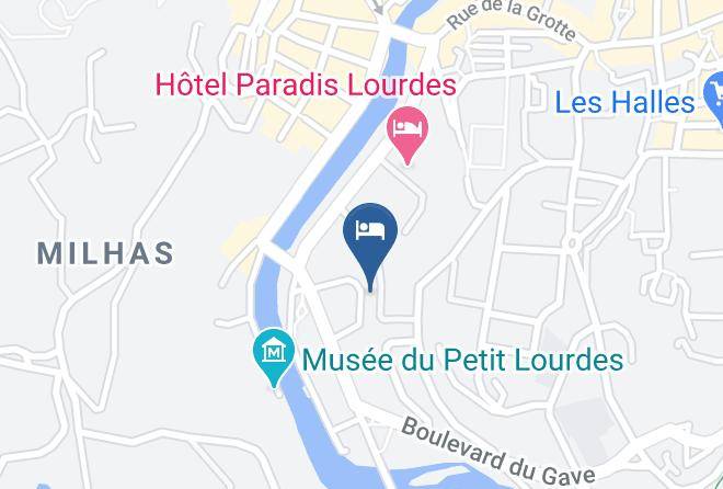 Hautes Pyrenees - Hotel Des Pays Bas Maps