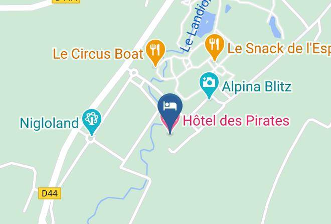 Aube - Hotel Des Pirates Maps
