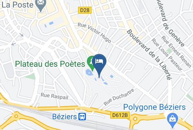 Herault - Hotel Des Poetes Maps