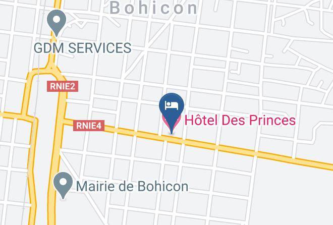 Bohicon - Hotel Des Princes Maps