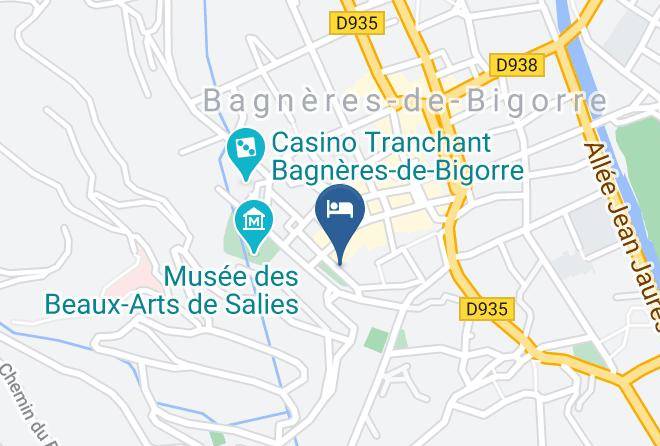 Hautes Pyrenees - Hotel Des Pyrenees Maps
