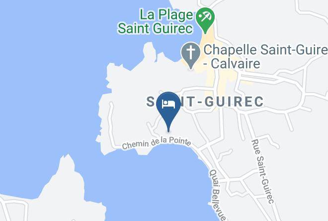 Cotes D Armor - Hotel Des Rochers Hotel A Perros Guirec Maps