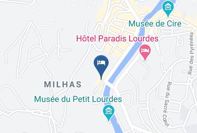 Hautes Pyrenees - Hotel Des Rosiers Maps