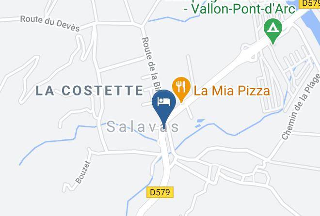 Ardeche - Hotel Des Sites Maps