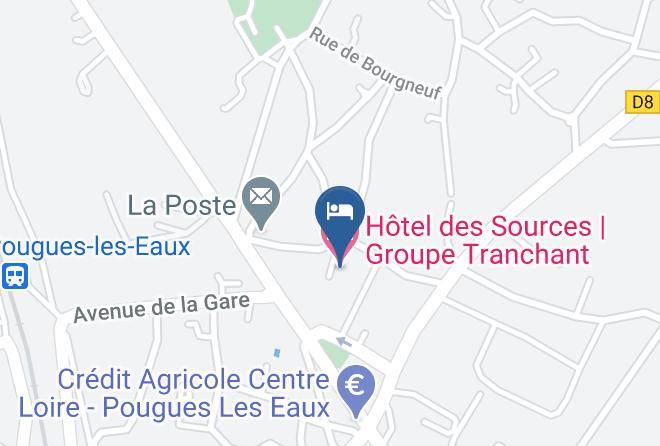 Nievre - Hotel Des Sources Groupe Tranchant Maps