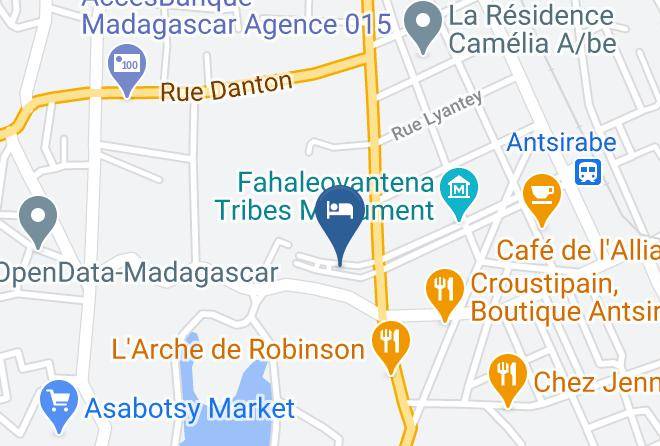 Antsirabe I - Hotel Des Thermes Maps