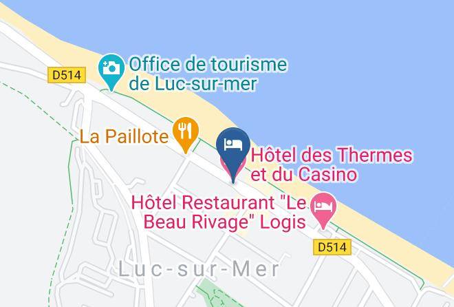 Calvados - Hotel Des Thermes Et Du Casino Maps
