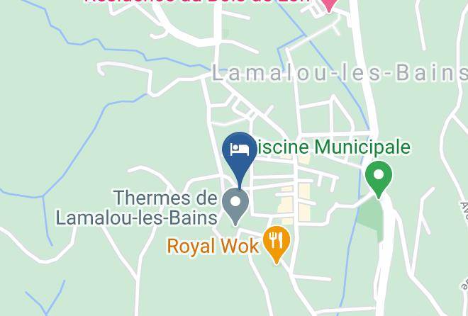 Hotel Des Thermes Map