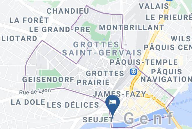 Geneva - Hotel Des Tourelles Maps